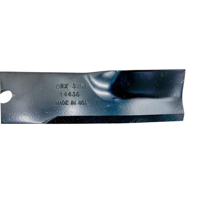 48" Deck Hustler Blade Excel P/N 795757, 601123 & 601014 (16-1/2"x5/8" Hi-Lift Blade)