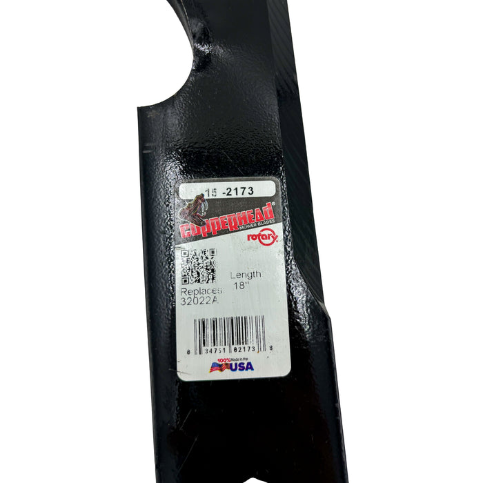 52"/36" HD High-Lift Copperhead Blade Rotary 2173 (18" Long x 5/8" Hole)