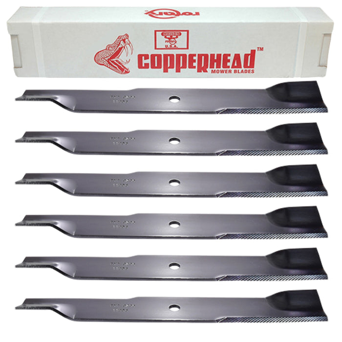 54" Hustler & Spartan Blade 6-Pack Rotary 11856-6 (18-1/2" Long x 5/8" Hole)