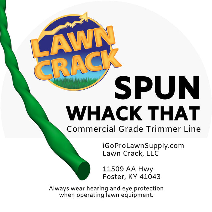 6 Pounds of .095 & .105 Trimmer Line (3 Styles of Commercial Grade)