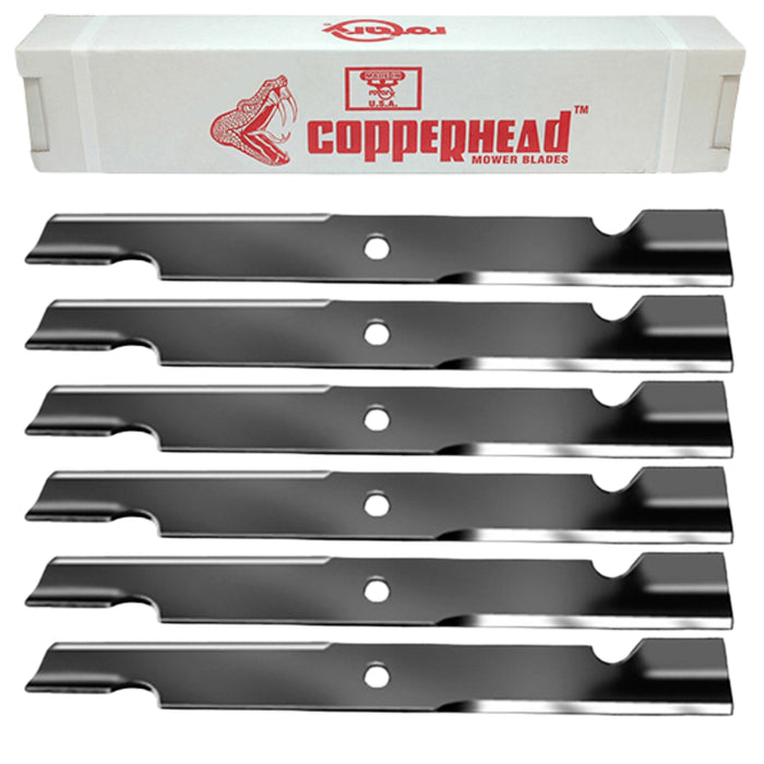 60" Exmark Toro Hi-Lift Blade 6-Pack Rotary 11224-6 (20-1/2" Long x 15/16" Hole)