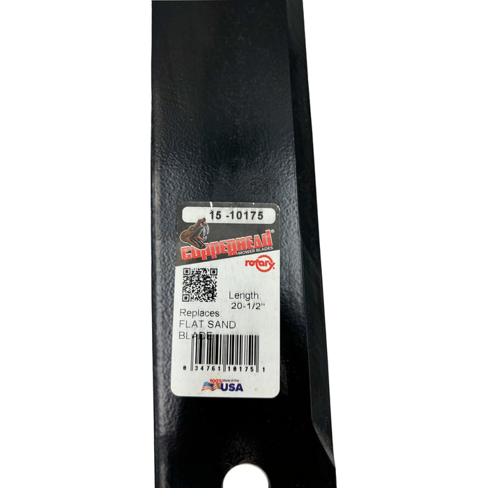 60" Flat Sand Blade Rotary 10175 (20.5" Long x 5/8" Hole)