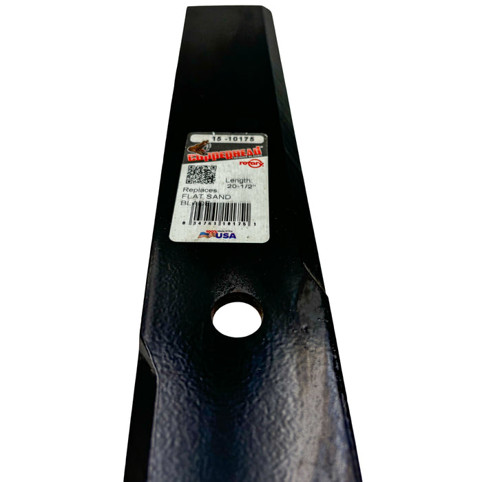 60" Flat Sand Blade Rotary 10175 (20.5" Long x 5/8" Hole)