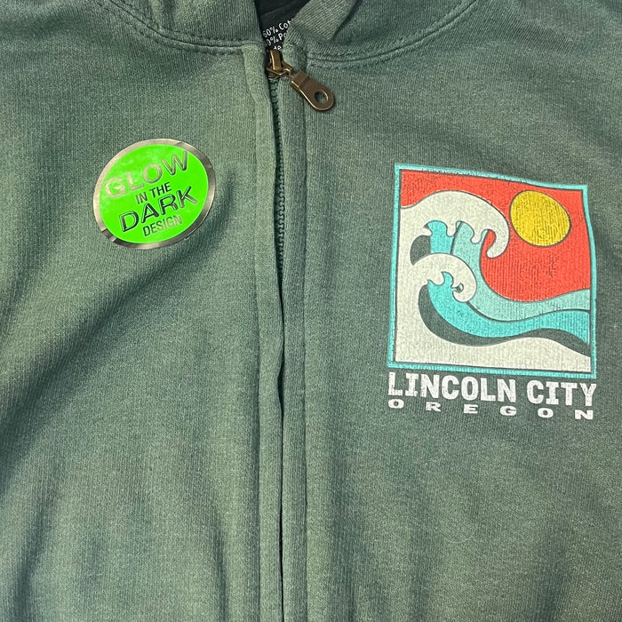 Apparel - Youth Zip Up Gadzooks Wave Green