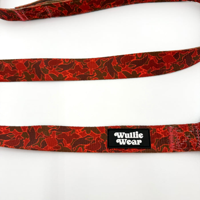 Dual Padded Handle Leash-(Large)Duck Camo