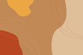 Abstract Earth Tone Shapes 6 Mural Wallpaper-Wall Mural-Eazywallz