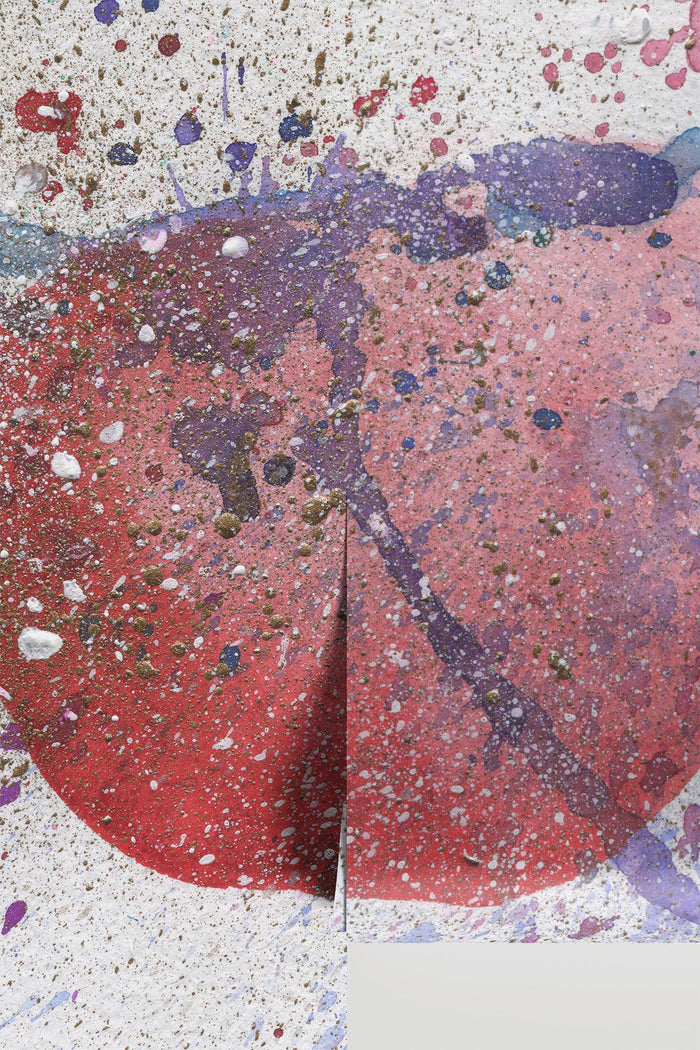 Abstract Paint Splat 5 wall mural panel detail