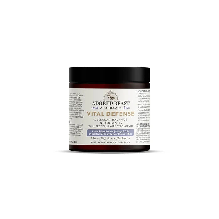 Adored Beast Vital Defense - Cellular Support *Short Date Clearance – Best Before October 31, 2026*