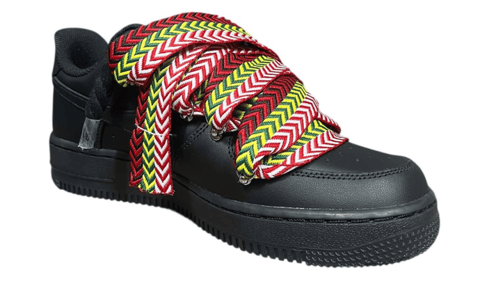 Nike Air Force 1 Black Red Green Rope Lanvin NIKE Air Force 1