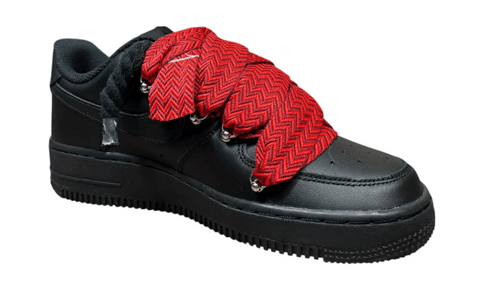 Nike Air Force 1 Black Red Lanvin Rope NIKE Air Force 1