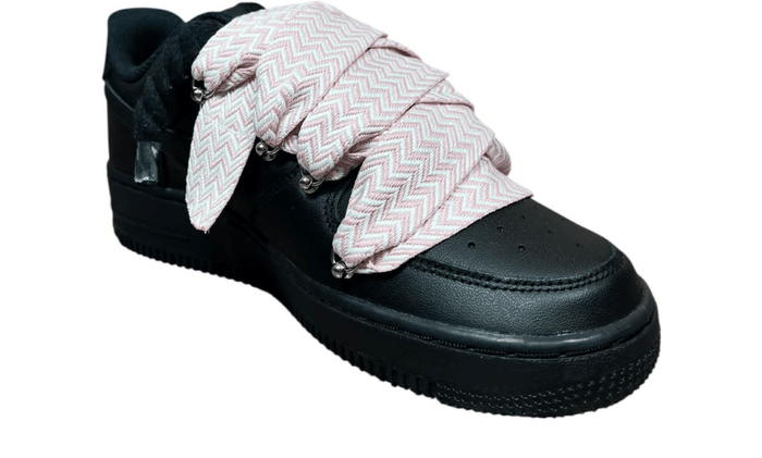 Nike Air Force 1 Black White Pink Rope Lanvin NIKE Air Force 1