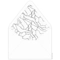 Alabaster Invitation Envelope Liner