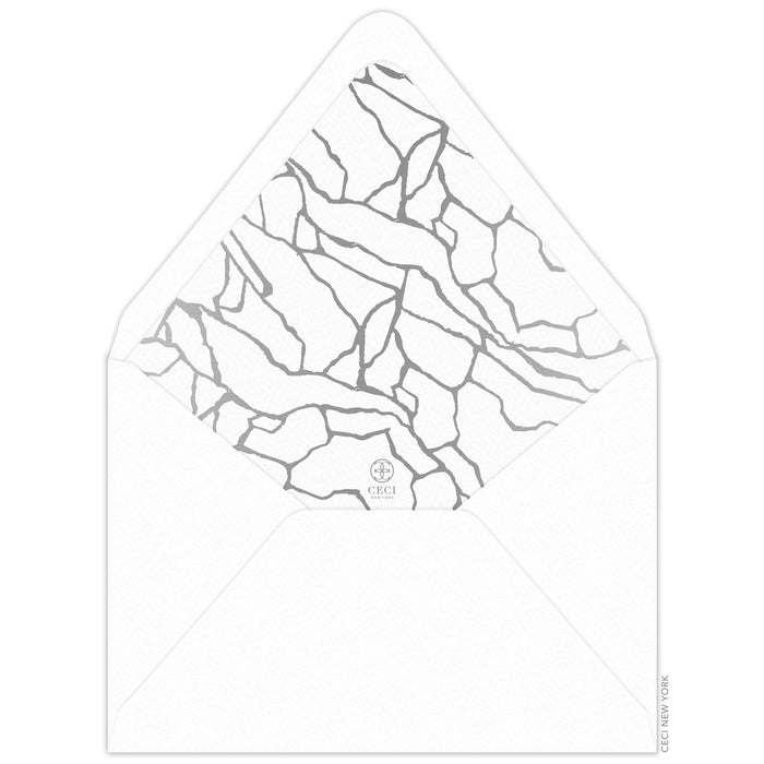 Alabaster Invitation Envelope Liner