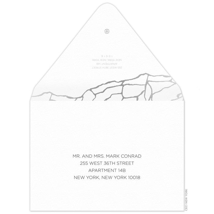 Alabaster Invitation Envelope