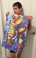 Amazing Elephant   - fine prints and canvas prints in more sizes - Vichy's Art