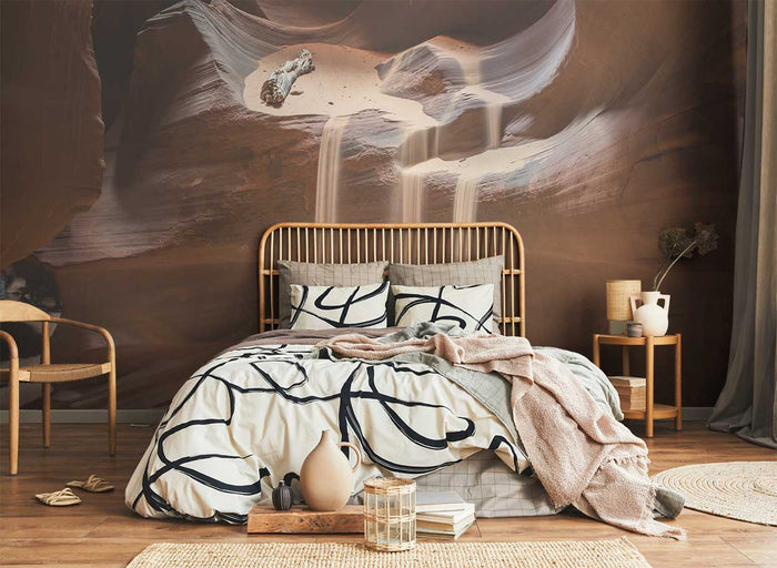 Antelope Canyon Sand Stream Wall Mural-Wall Mural-Eazywallz