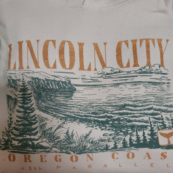 Apparel - Unisex Hoodie Forest Meadow Surf Trees Concrete