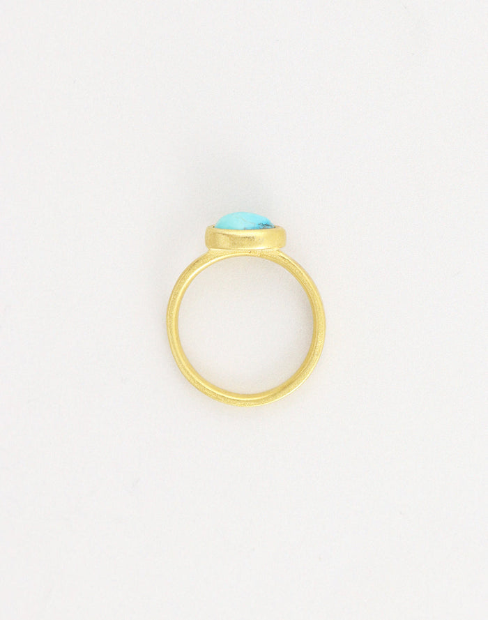 Azure Ring, size 8, (1pc)