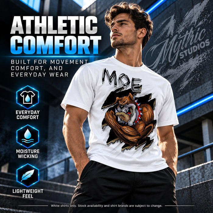 Muscle Bulldog T-Shirt by Mythic Airbrush, additional product image 4