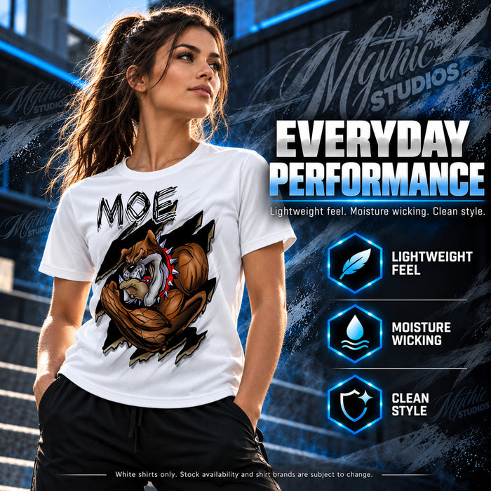 Muscle Bulldog T-Shirt by Mythic Airbrush, additional product image 5