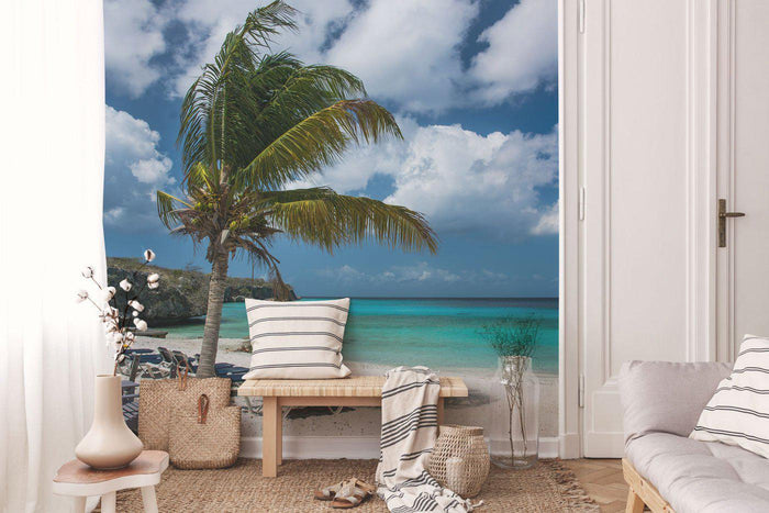 Beach Get Away Wall Mural-Wall Mural-Eazywallz