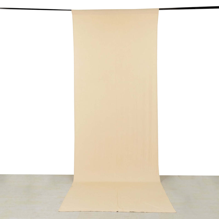 Beige backdrop fabric for photography or events