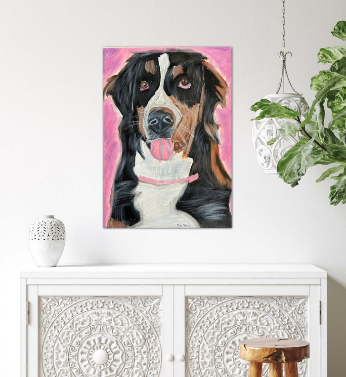 Bernese Dog - Art Prints