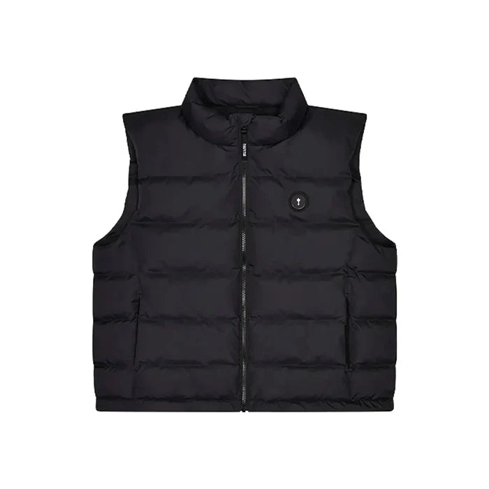 Bezrękawnik Trapstar Foundation Gilet – Black TRAPSTAR Kurtki i bezrękawniki