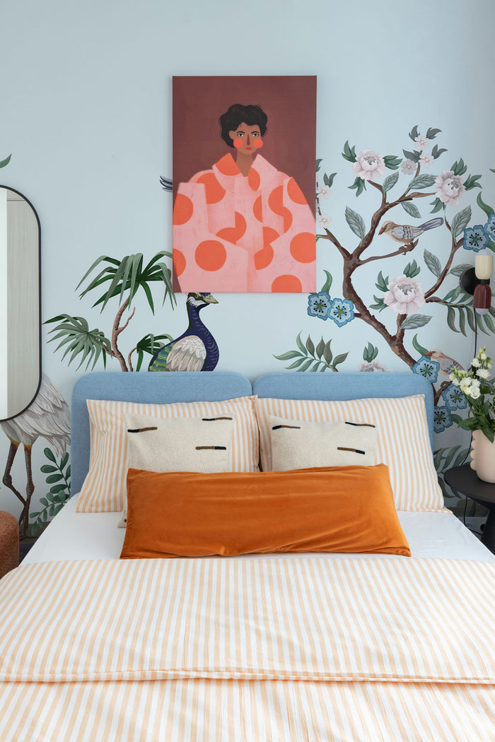 Birds and Flowers Chinoiserie