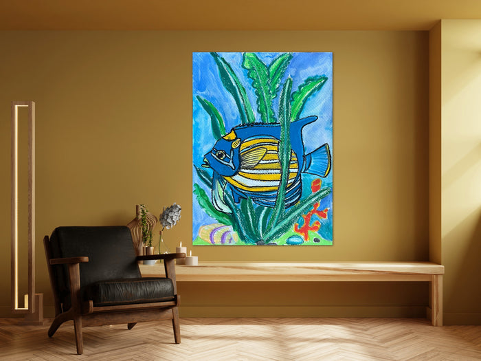 Blue Fish - Art Prints