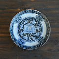 Blue Peony King Plate #Ki71C