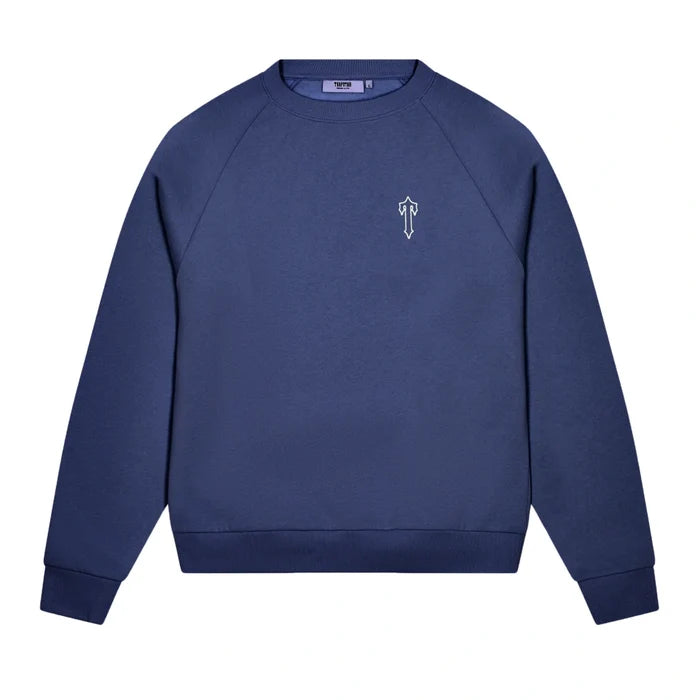 Bluza Foundation Crew - Inked Blue TRAPSTAR Bluzy