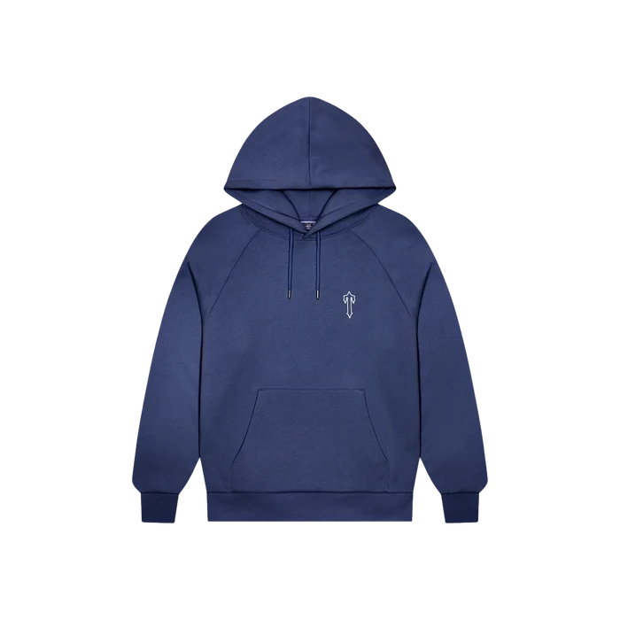 Bluza Trapstar Foundation Hoodie Inked Blue TRAPSTAR Bluzy