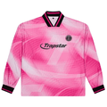 Bluza Trapstar Hyperdrive football jersey pink TRAPSTAR Bluzy