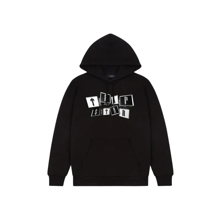 Bluza Trapstar Irongate Blocks Hoodie Black TRAPSTAR Bluzy