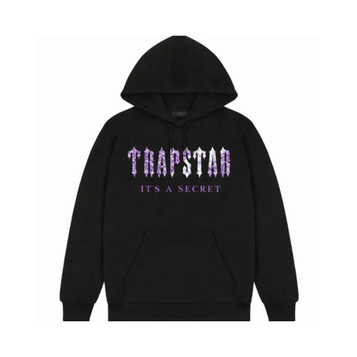 Bluza trapstar Monochrome Hoodie Purple TRAPSTAR Bluzy