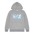 Bluza Trapstar Wavy T Box Hoodie Grey/Blue TRAPSTAR Bluzy