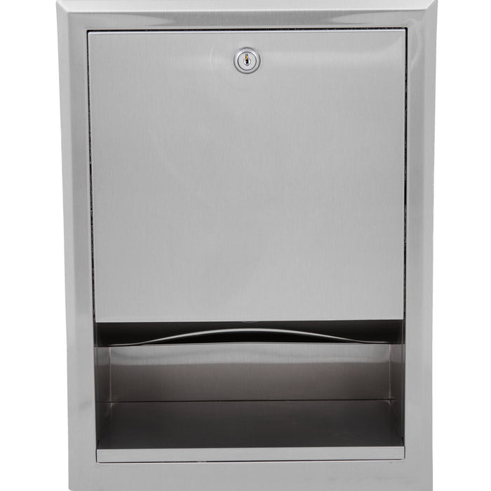 Bobrick B359 ClassicSeries Paper Towel Dispenser Recessed - Satin - Prestige Distribution