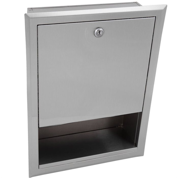 Bobrick B359 ClassicSeries Paper Towel Dispenser Recessed - Satin - Prestige Distribution