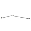 Bobrick B5897.99 Grab Bar Two-Wall L-Shape 54" - Satin - Prestige Distribution
