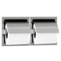 Bobrick B6697 Toilet Paper Dispenser w/ Hood Recessed - Satin - Prestige Distribution