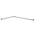 Bobrick B68137.99 Grab Bar Two-Wall Bar L-Shape 54" - Satin - Prestige Distribution