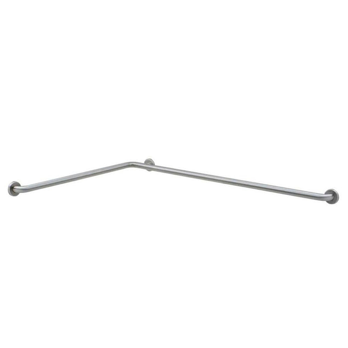 Bobrick B68137.99 Grab Bar Two-Wall Bar L-Shape 54" - Satin - Prestige Distribution