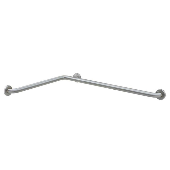Bobrick B68616.99 Grab Bar Two-Wall Bar L-Shape 36" - Satin - Prestige Distribution