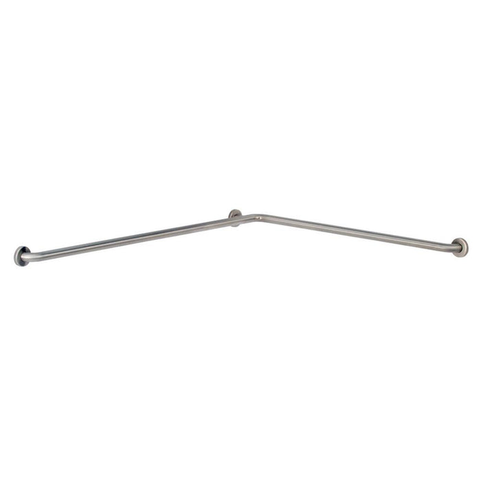 Bobrick B6897.99 Grab Bar Two-Wall L-Shape  54" - Satin - Prestige Distribution