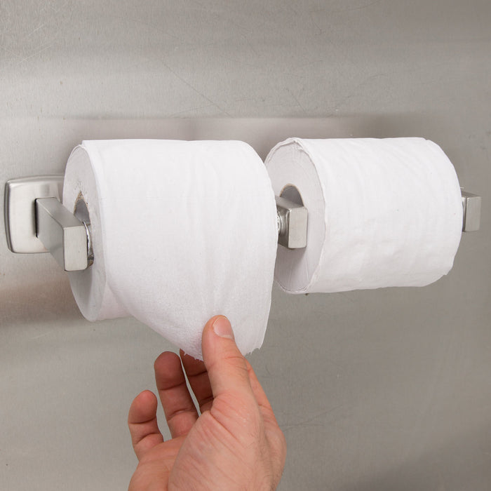 Bobrick B7686 ClassicSeries Toilet Paper Dispenser Double Roll Surface Mounted - Prestige Distribution
