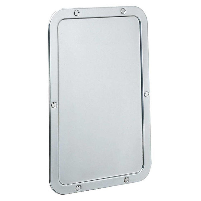 Bobrick B942 Mirror Vandal Resistant Frameless Surface Mounted - Bright Polished - Prestige Distribution