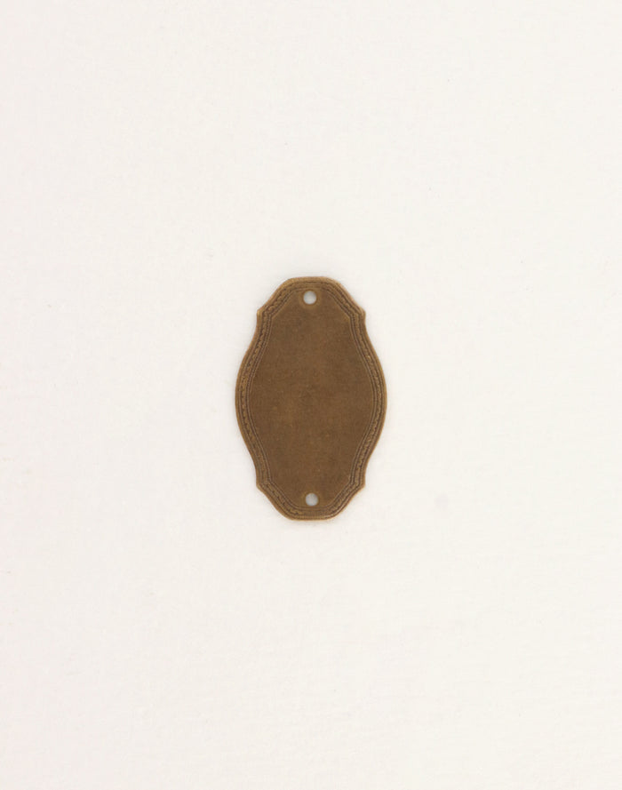 P282 Decorative brass escutcheon plate