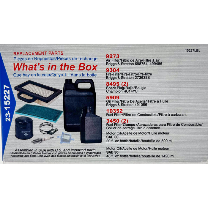 Briggs & Stratton 5111B & 5111A Engine Tune-Up Kit - Fits V-Twin Intek Extended Life 18 to 26 HP