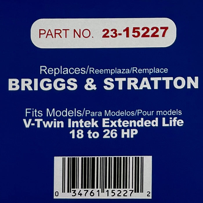 Briggs & Stratton 5111B & 5111A Engine Tune-Up Kit - Fits V-Twin Intek Extended Life 18 to 26 HP